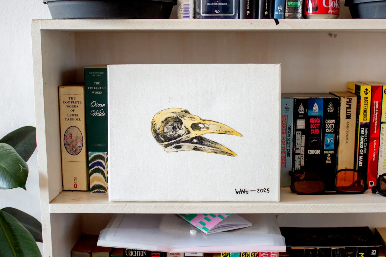 Walt Viviers, Crow, 2025, Acrylic on Canvas