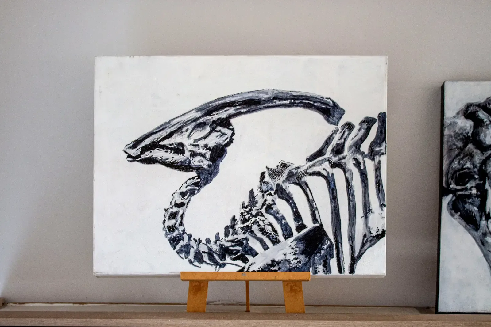 Walt Viviers, Duckbill, 2025, Acrylic on Canvas