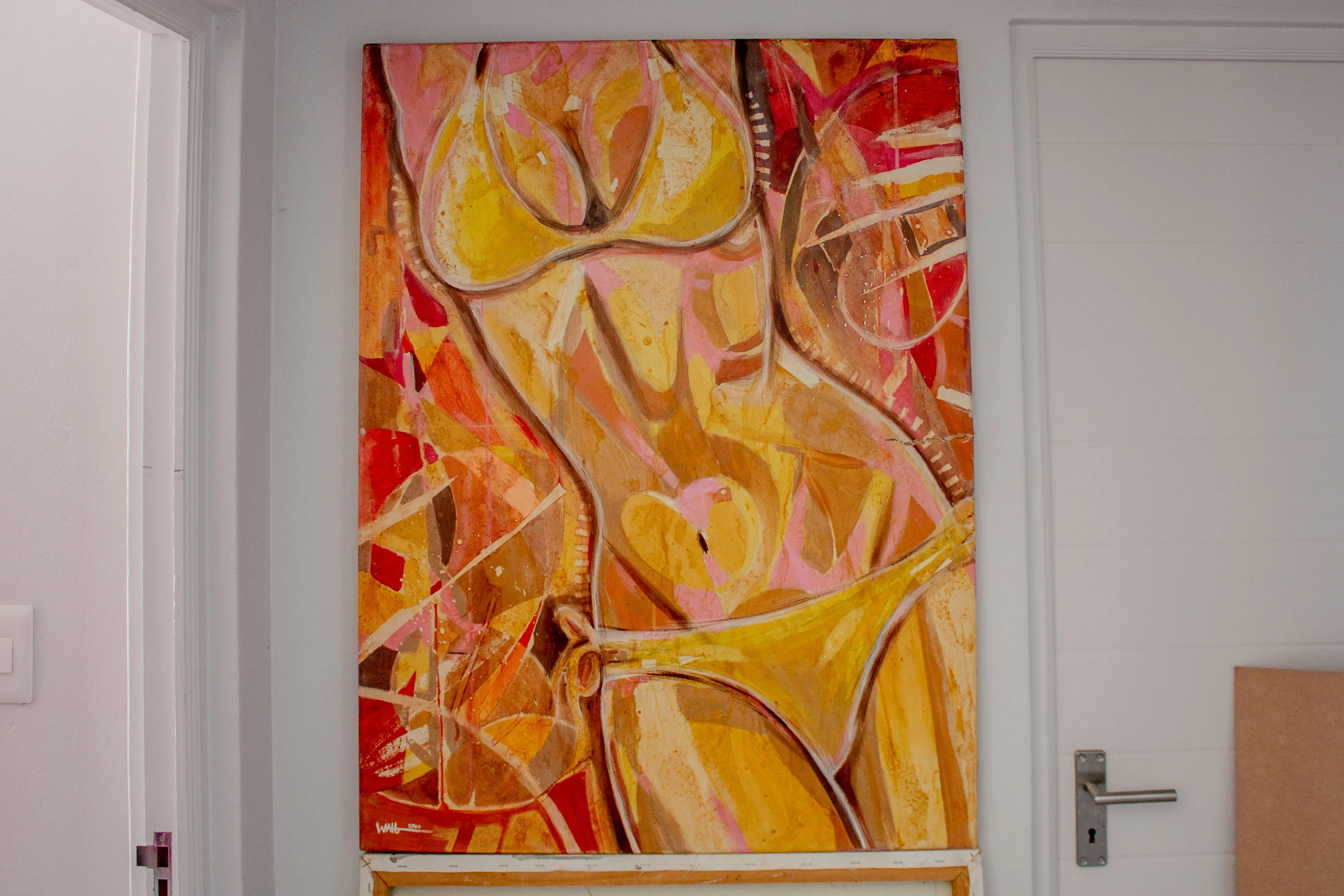 Walt Viviers, Feminine Shapes, 2010, Acrylic on Canvas