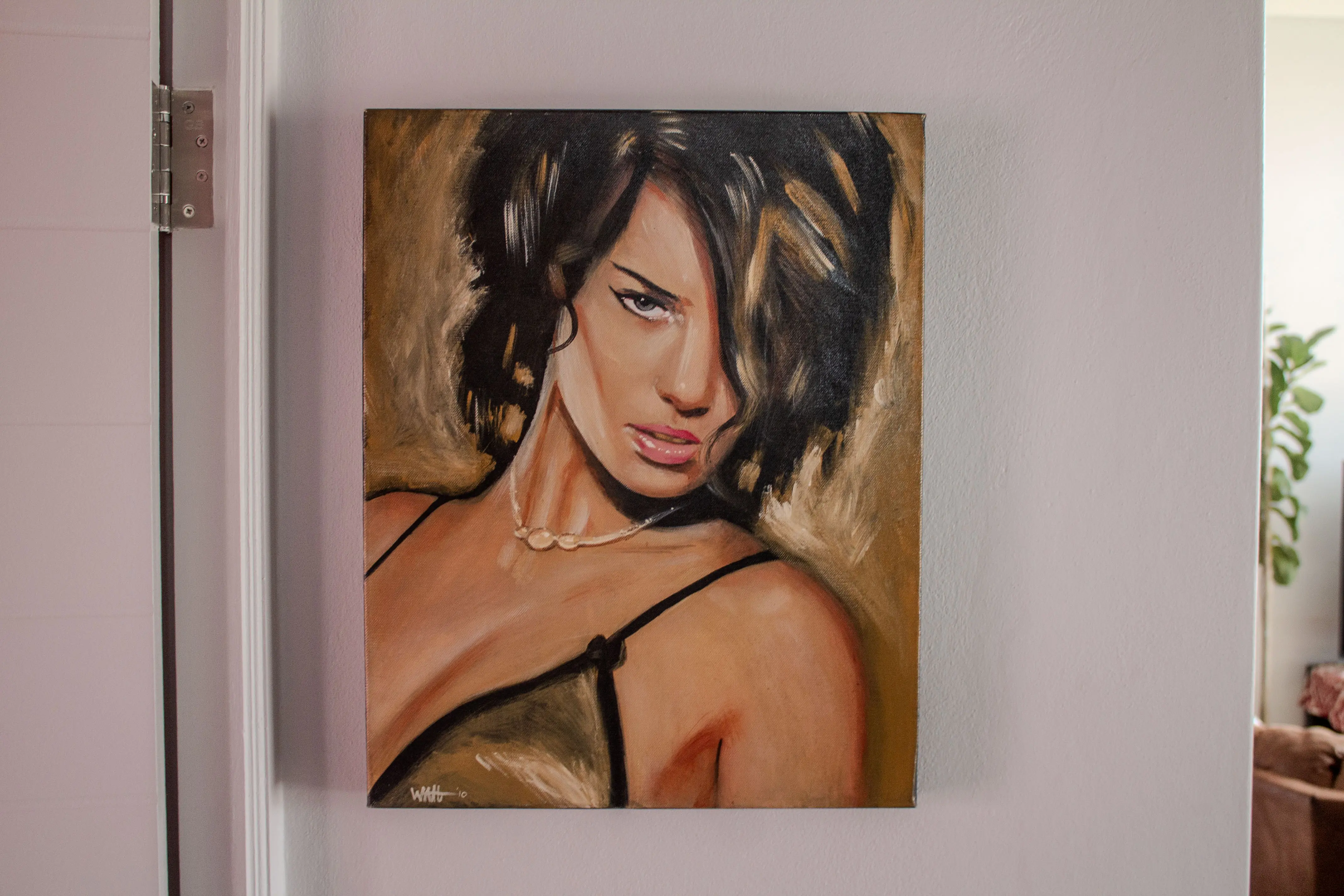 Walt Viviers, Golden Girl, 2010, Acrylic on Canvas
