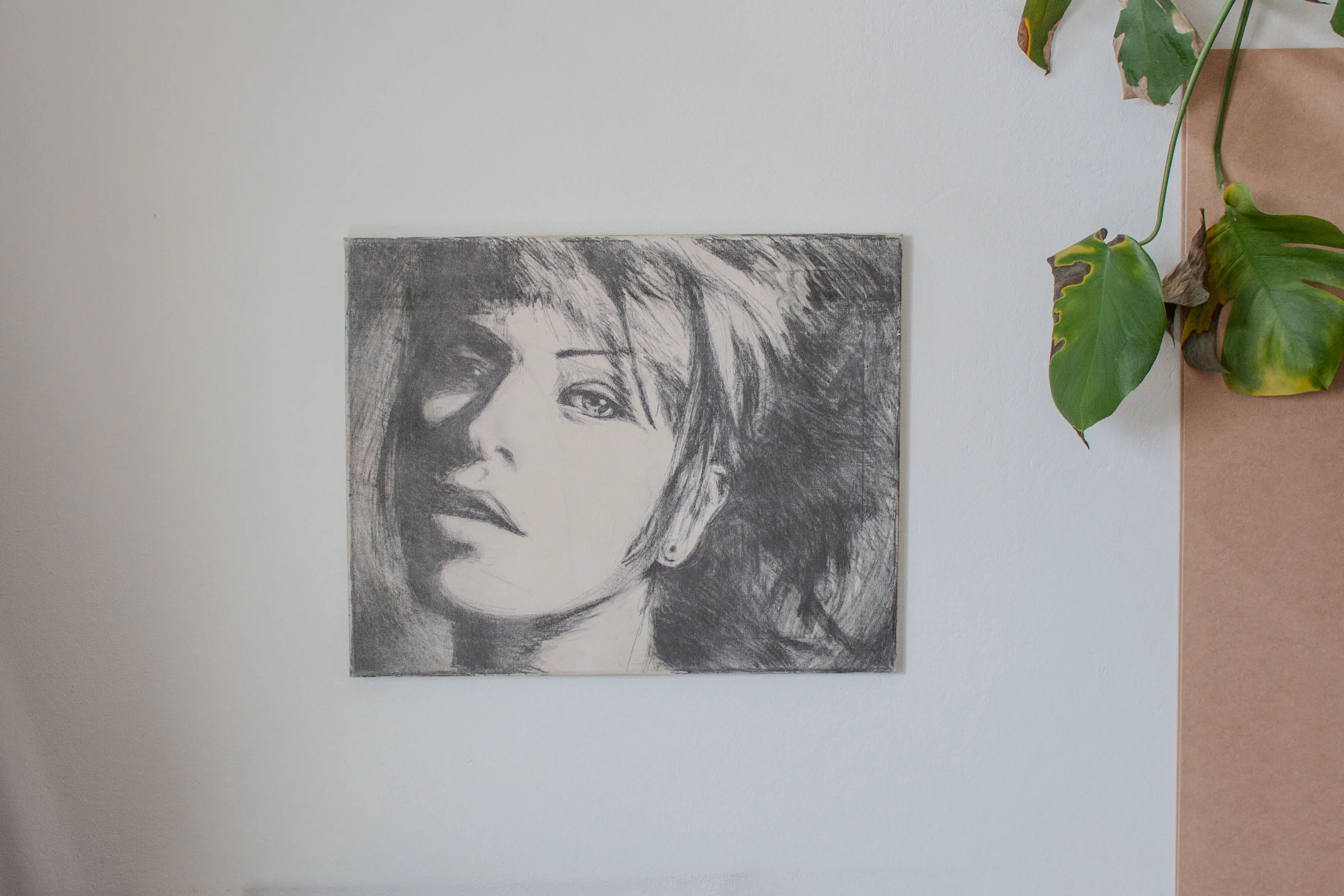 Walt Viviers, Janine, 2009, Pencil on Canvas