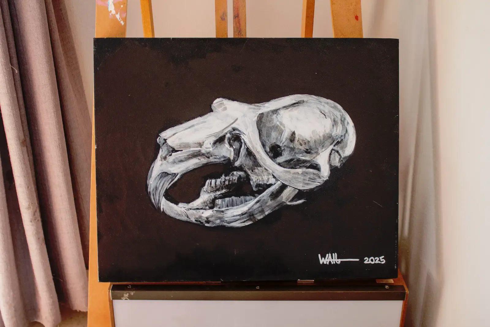 Walt Viviers, Rat, 2025, Acrylic on Canvas