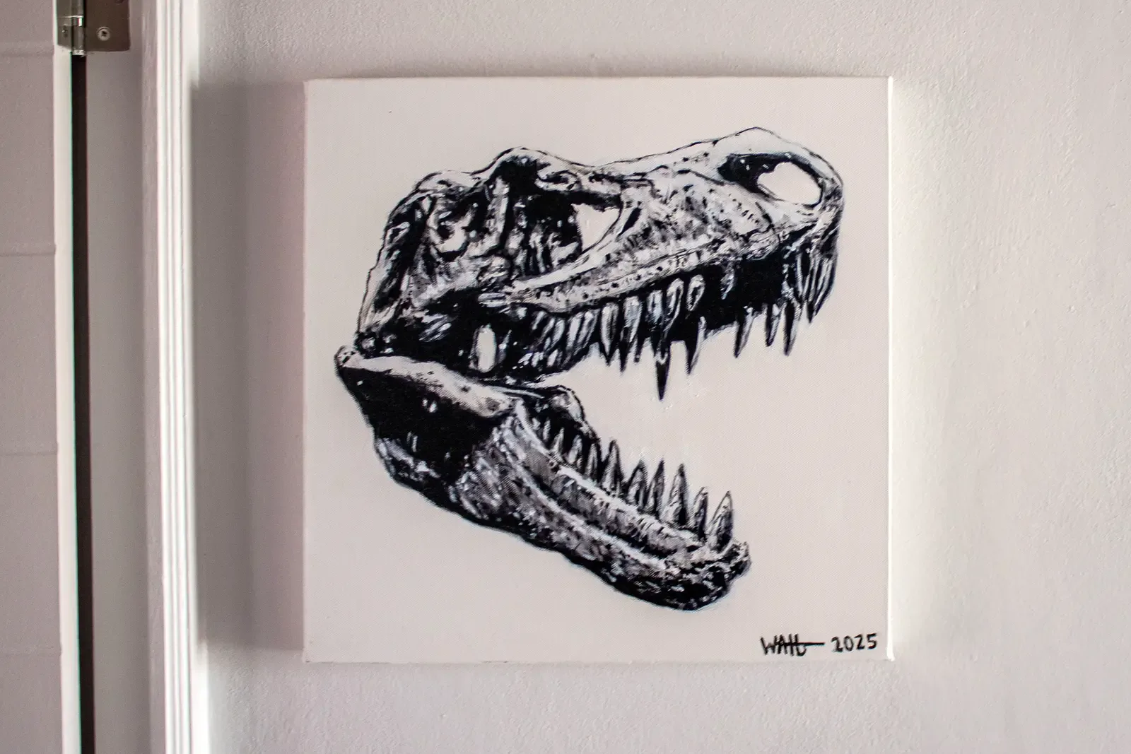 Walt Viviers, Rex, 2025, Acrylic on Canvas