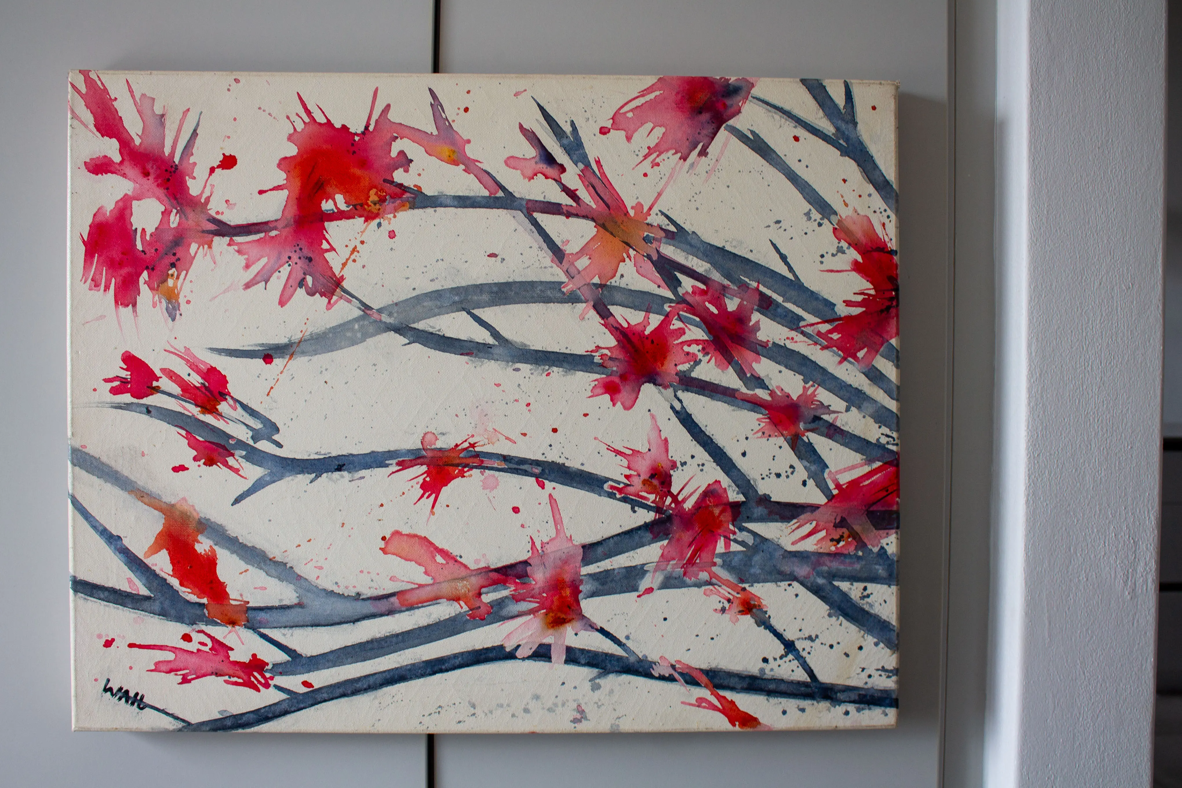 Walt Viviers, The Wind, 2010, Acrylic on Canvas