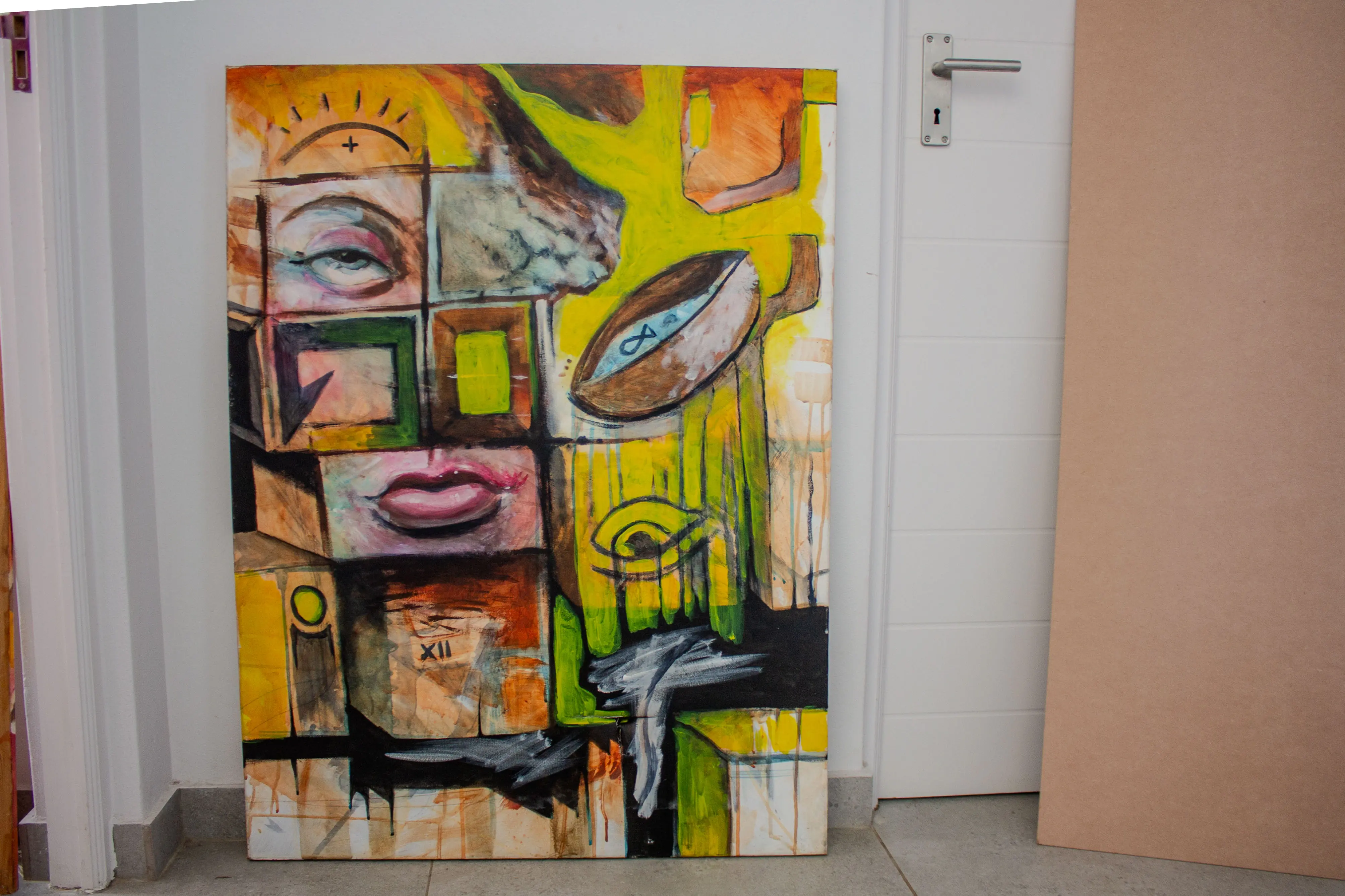 Walt Viviers, Thoughts, 2012, Acrylic on Canvas